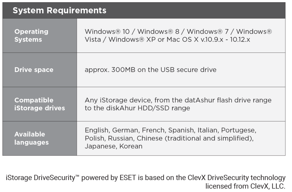 Drivesecurity-system-reqs