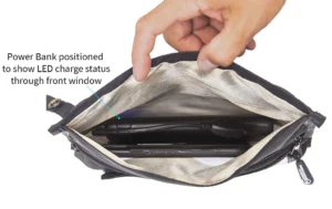 Mission Darkness™ NeoLok™ Faraday Bag for Phones with Battery Kit